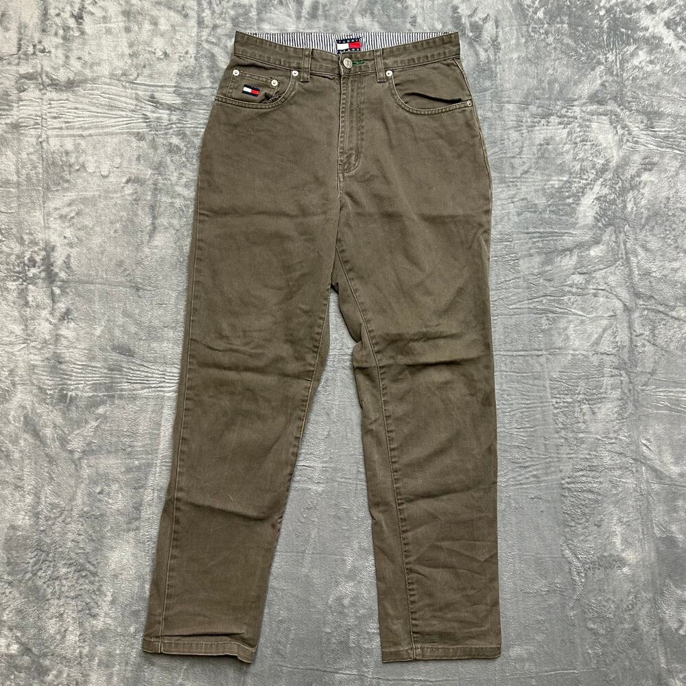 Tommy Jeans Women's Straight Jeans Size 8 Brown‎